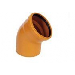 Līkums PVC ārdarbu 110/45 Līkums PVC ārdarbu 110/45