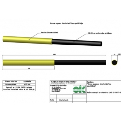 Dowel d=20mm L=400mm pretbīdņi Dowel d=20mm L=400mm pretbīdņi