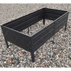 Paaugstināta dārza dobe KLASIKA GARDEN cinkota 1500x750x300 mm Paaugstināta dārza dobe KLASIKA GARDEN cinkota 1500x750x300 mm