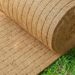 Preterozijas salmu kokosa biopaklājs Bonterra SK50P2 350g/m2 2.4*50m AKCIJA Preterozijas salmu kokosa biopaklājs Bonterra SK50P2 350g/m2 2.4*50m AKCIJA