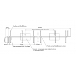 Conecto Dowel 10NA40-5D H=215mm deformācijas šuve