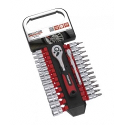 Instrumentu komplekts 1/4'' KREATOR (28gab.) KRT500115 Instrumentu komplekts 1/4'' KREATOR (28gab.) KRT500115