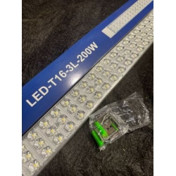 Lampa LED ar lēcām 120cm (trīs rindas) 