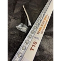 Lampa LED ar lēcām 120cm (viena rinda) Lampa LED ar lēcām 120cm (viena rinda)