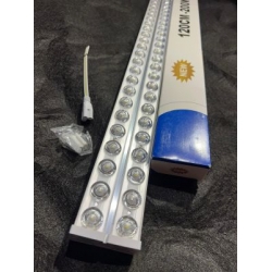 Lampa LED ar lēcām 120cm 