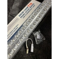 Lampa LED ar lēcām 60cm (divas rindas) Lampa LED ar lēcām 60cm (divas rindas)