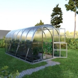 Siltumnīca KLASIKA 12 (3x4m) ar pamatiem un 4mm polikarbonāta pārklājumu Siltumnīca KLASIKA 12 (3x4m) ar pamatiem un 4mm polikarbonāta pārklājumu